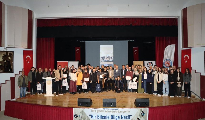 “Bir Bilenle Bilge Nesil” Tokat Finalinde Ödüller Verildi