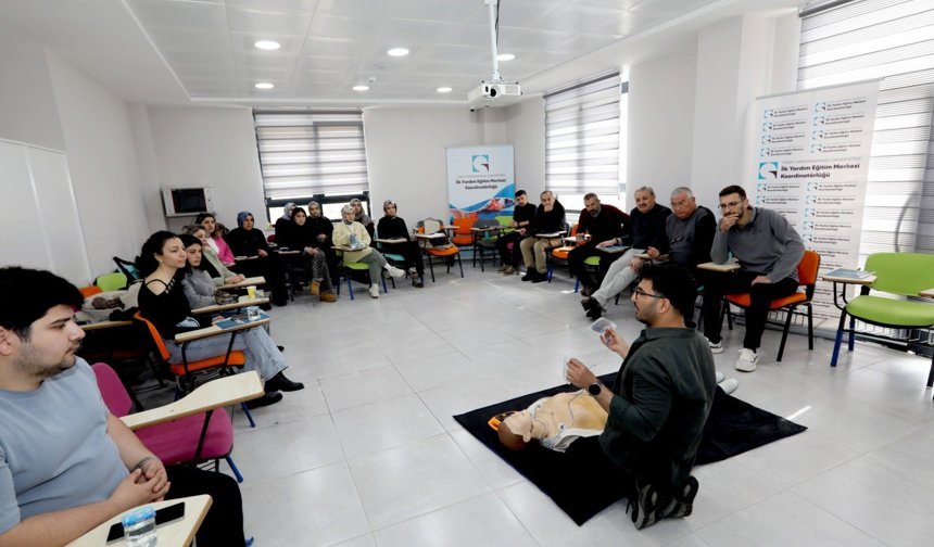 TOGÜ’de Personel İçin Hayat Kurtaran İlkyardım Eğitimi