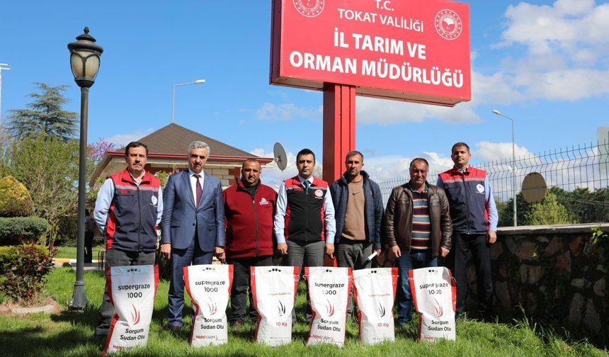 Tokat’ta Atıl Araziler Yeşeriyor! Sorgum Sudan Otu Tohumları Toprakla Buluşuyor