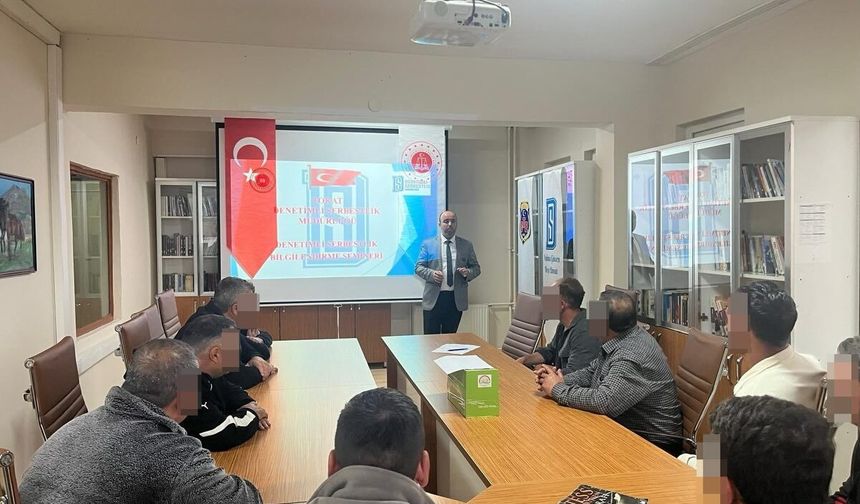 Tokat’ta Tahliye Öncesi Uyum Seferberliği! Denetimli Serbestlik Eğitimleri Hız Kesmiyor