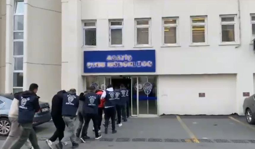 Ankara'da korsan otoparkçılık yaptığı belirlenen 32 şüpheli gözaltına alındı