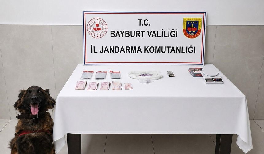 İstanbul'dan Bayburt'a uyuşturucu getiren 3 şüpheli yakalandı