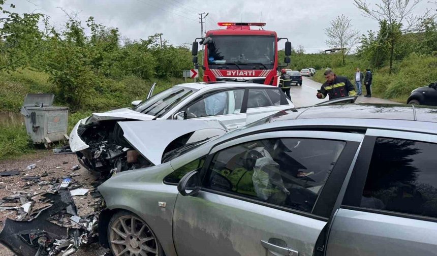Ordu'da trafik kazası: 3 yaralı