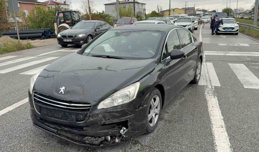 Samsun'da trafik kazası: 2 yaralı