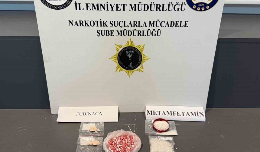 Samsun'da uyuşturucu operasyonu: 1 gözaltı