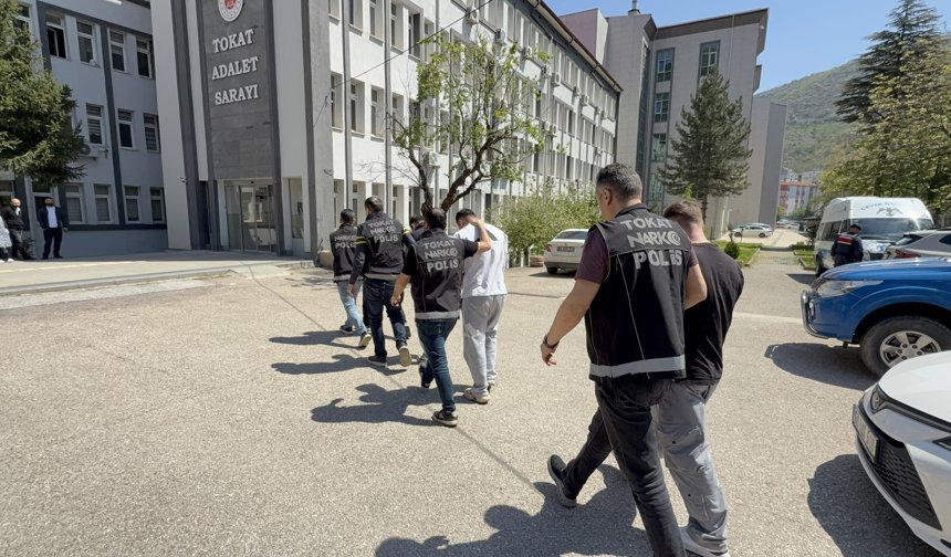 Tokat’ta Zehir Tacirlerine Geçit Yok! Operasyonda Yakalanan 2 Şüpheli Tutuklandı