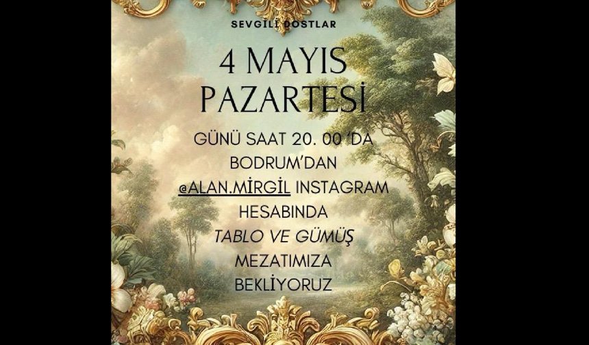 Mirgül Eren Griffe’den Sanatseverlere Özel Davet