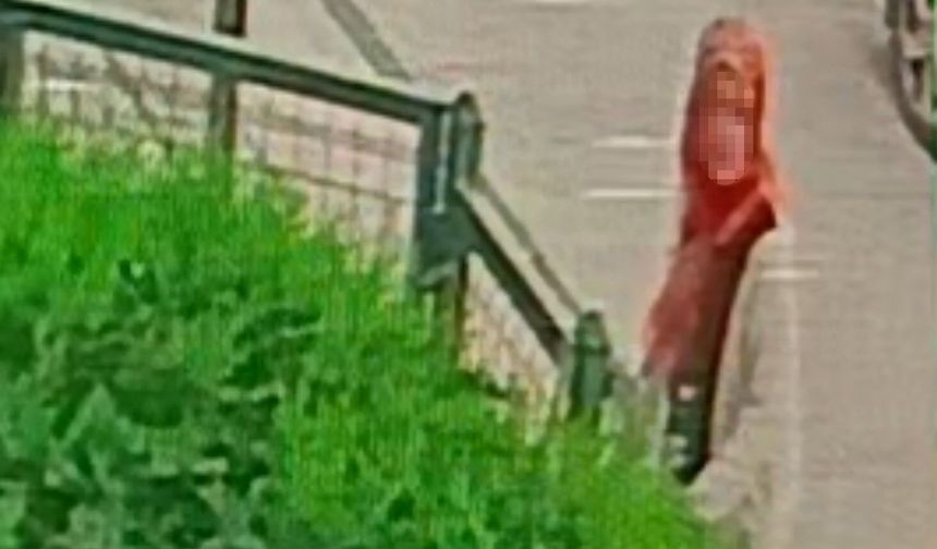 Ankara'da battaniye hırsızlığı kameraya yansıdı