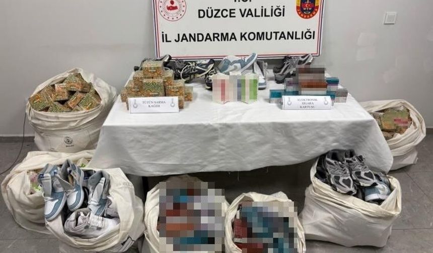 Kargo gönderiminden kaçak ürün çıktı