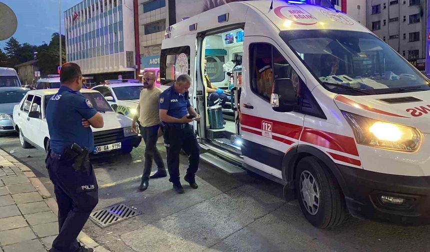 Kayseri'de bıçakla yaralanan genç esnafa sığındı: 1 yaralı