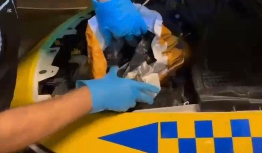 Motor kaputundan 3 milyon liralık metamfetamin ele geçirildi