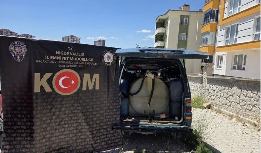 Niğde'de kaçakçılık operasyonu: 5 gözaltı