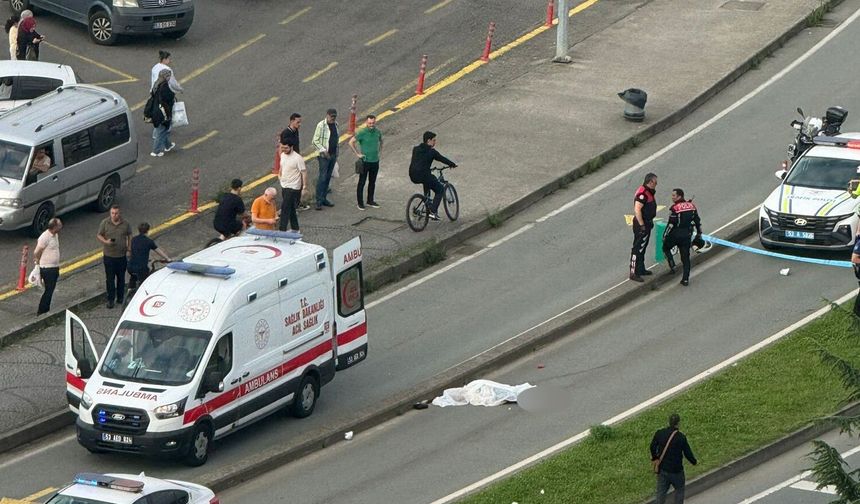 Rize'de kamyonetin çarpıp kaçtığı kadın hayatını kaybetti