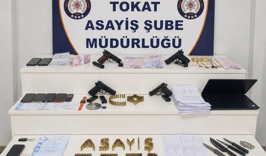 Tokat merkezli milyonluk dolandırıcılık operasyonunda 3 tutuklama