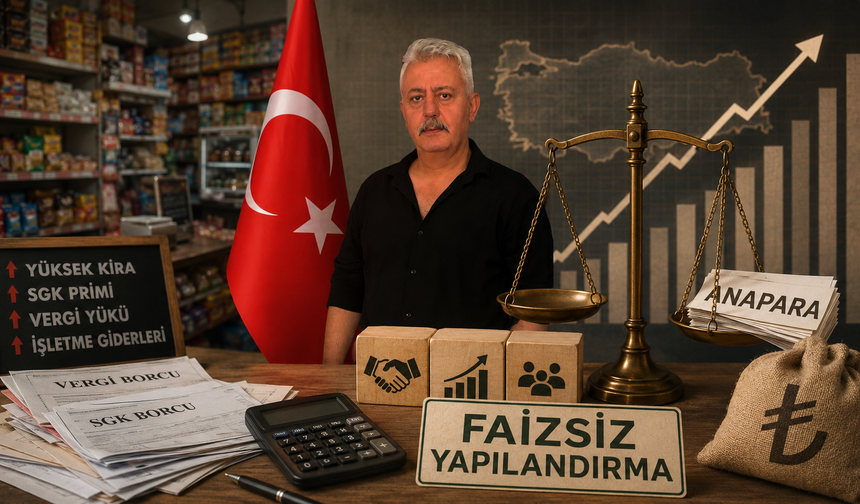 Şaban Kaya: “Borçlar Anapara Üzerinden Faizsiz Yapılandırılmalı”