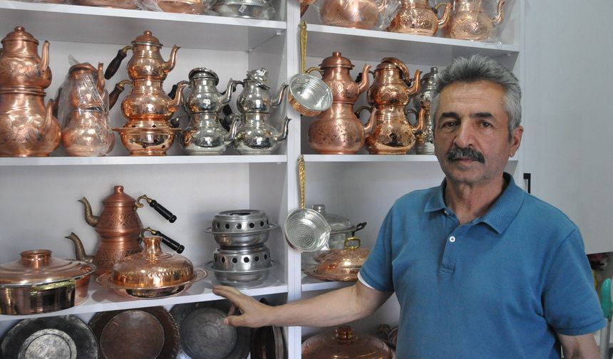 Tokat’ta 45 Yıllık Bakır Ustasından Çarpıcı Sözler: “Bizden Sonra Bu Mesleği Yapacak Kimse Kalmayacak”