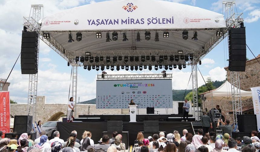 Tokat’ta Hayat Bulan Yaşayan Miras Şöleni Sona Erdi