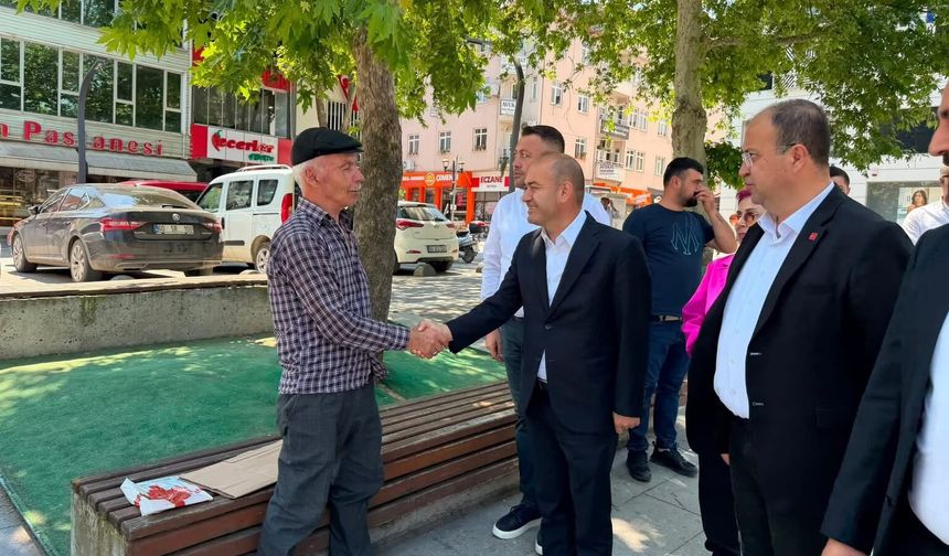 CHP Genel Başkan Yardımcısı Özgür Karabat Tokat’ta Vatandaşlarla Buluştu
