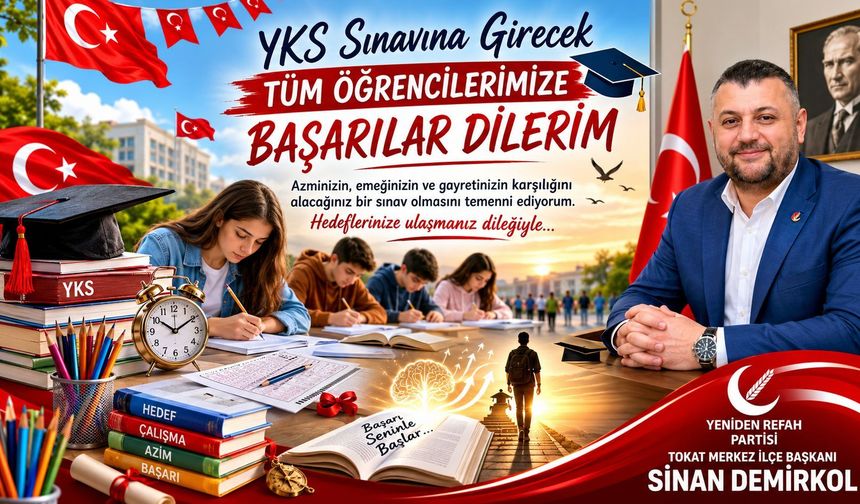 Merkez İlçe Başkanı Sinan Demirkol’dan Gençlere Anlamlı Mesaj