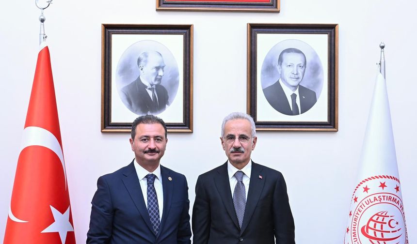 Tokat’ın Ulaşım Yatırımları İçin Ankara’da Kritik Zirve! Milletvekili Aldemir Bakan Uraloğlu ile Buluştu