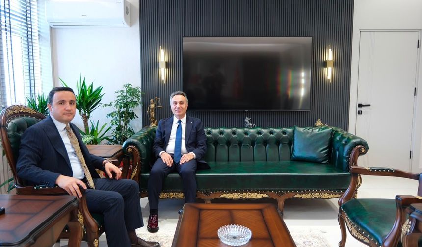 Rektör Yılmaz’dan Başsavcı Birol’a "Hayırlı Olsun" Ziyareti