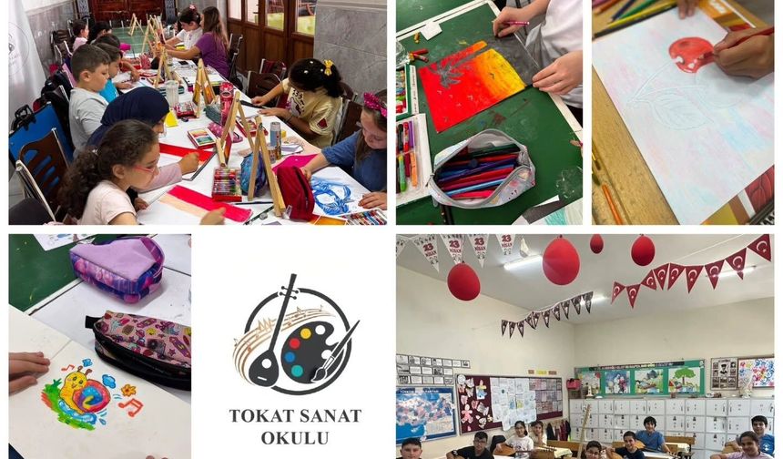 Tokat’ta Sanat Rüzgârı! Yaz Akademisi Kapılarını Açtı