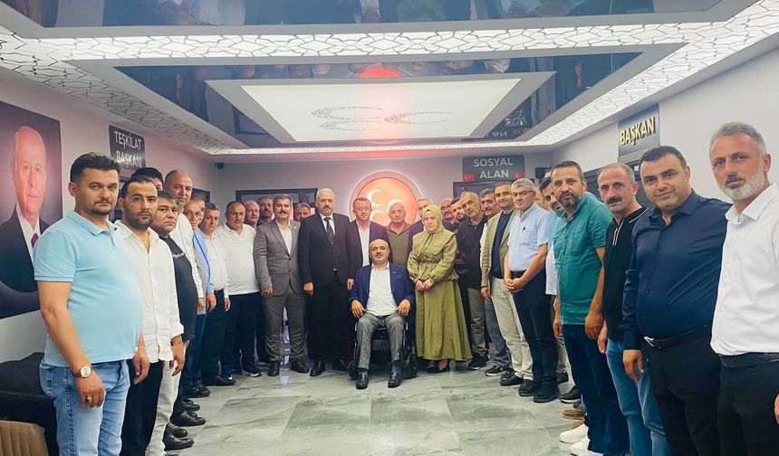 TOKKON’dan MHP Arnavutköy İlçe Başkanlığı’na Hayırlı Olsun Ziyareti