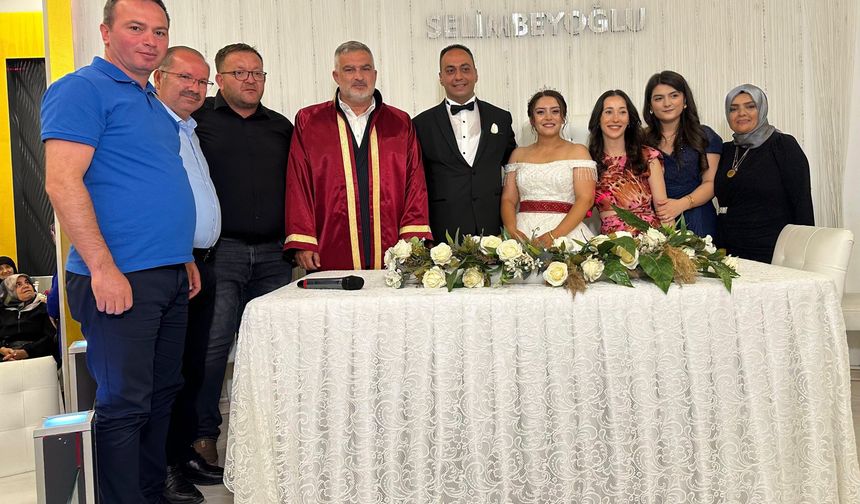 Koray Yeni ve Şeyda Hanife Öztürk Dünyaevine Girdi