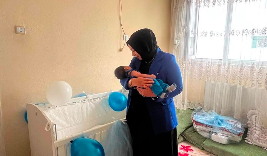 Kaymakam Yeşim Altın’dan "Hoş Geldin Bebek" Sürprizi