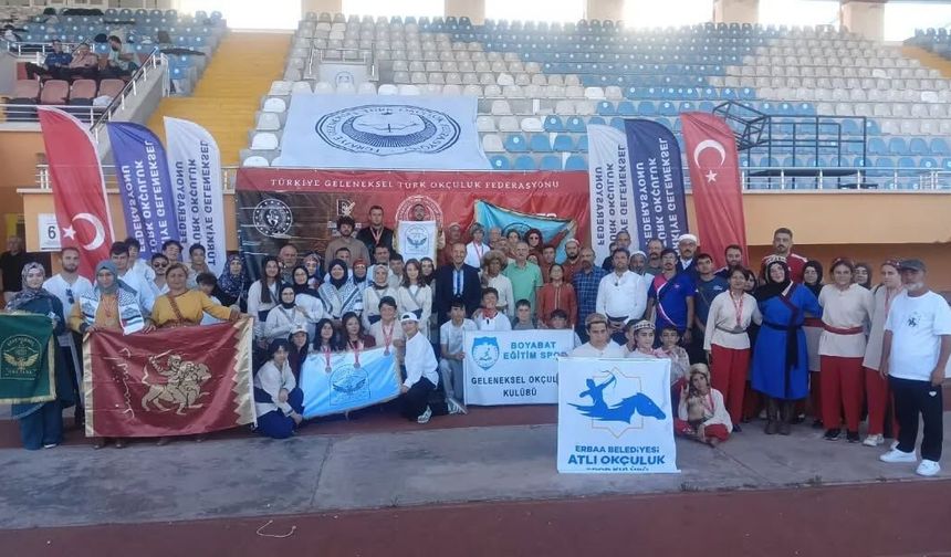 Erbaa Belediyespor Okçuları Bölge Elemelerinde Madalyalara Ambargo Koydu