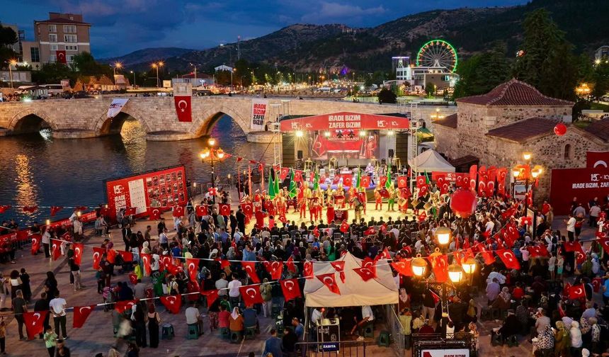 Tokat'ta 15 Temmuz'un 10. Yılında "İrade Bizim, Zafer Bizim" Coşkusu