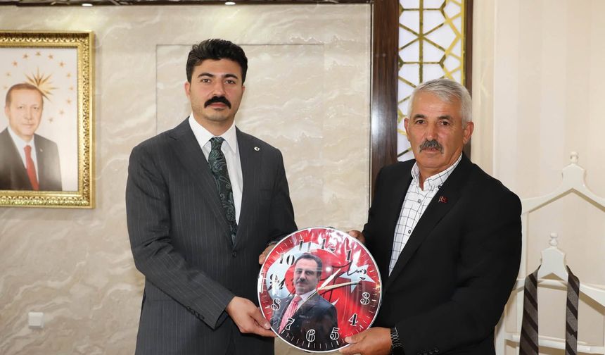 BBP’li Başkan Yorgun’dan Kaymakam Gökalp'e Hayırlı Olsun Ziyareti