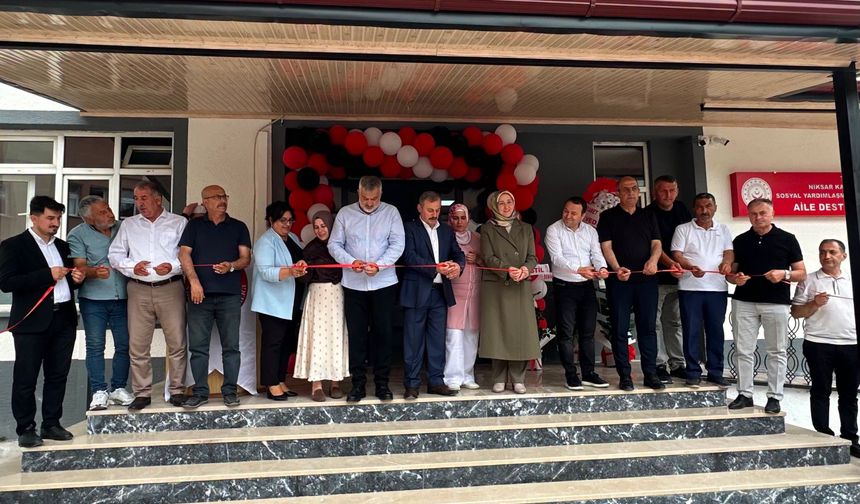 Niksar Belediyesi’nden Kadınlara ve Aileye Büyük Destek! ADEM Kapılarını Açtı