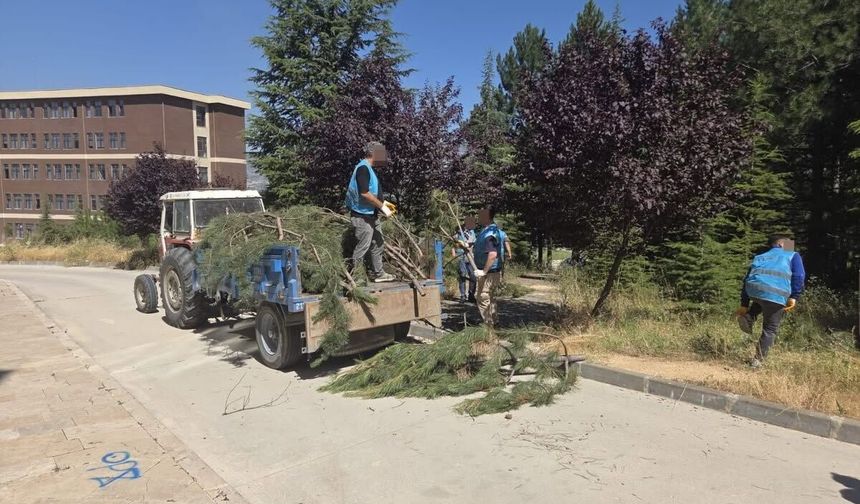 Denetimli Serbestlik Yükümlülerinden TOGÜ Kampüsüne Anlamlı Dokunuş