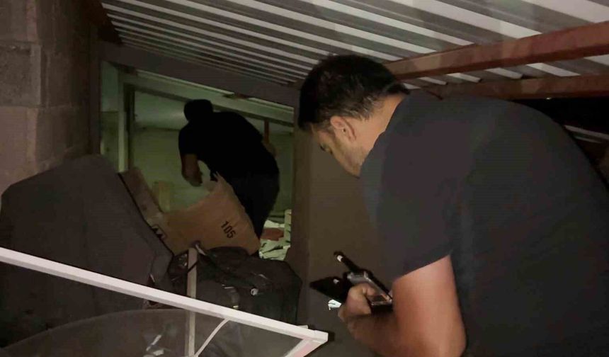 Aksaray'da hırsız ihbarı polisi alarma geçirdi