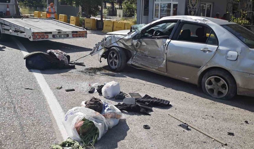 Amasya'da otomobil takla attı: 7 yaşındaki çocuk hayatını kaybetti