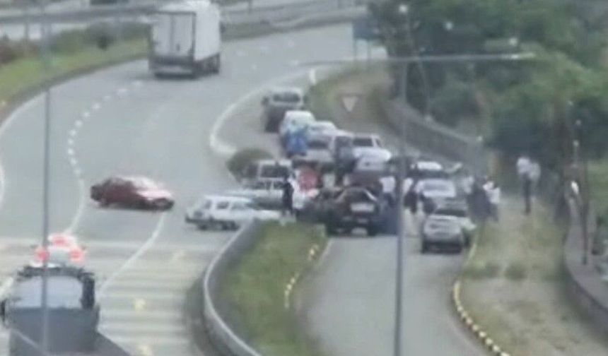 Düğün konvoyunda driftin bedeli 301 bin TL oldu