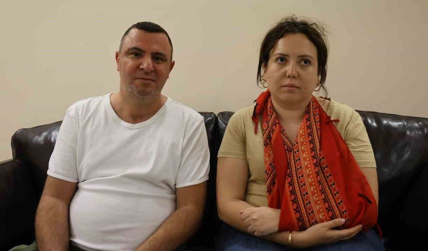 Eşinin dikkati faciayı önledi
