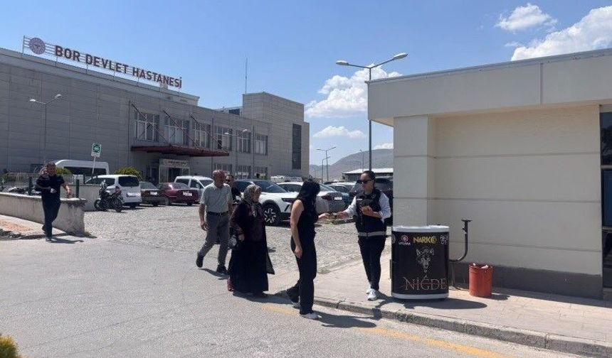 Niğde'de 839 vatandaşa uyuşturucuyla mücadele eğitimi
