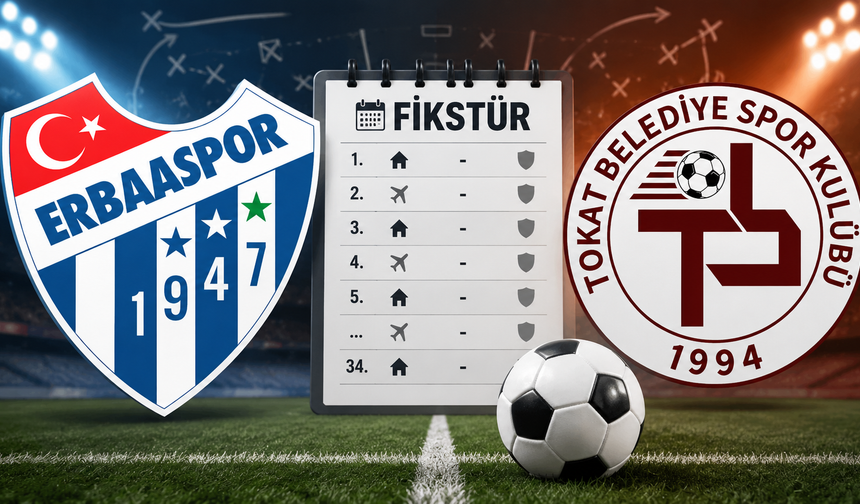 Erbaaspor ve Belediye SK'nın Fikstür Heyecanı Başlıyor