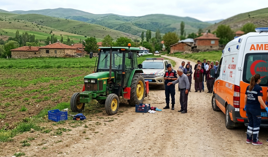 Tokat'ta Seyir Halindeki Traktörden Düşen 5 Yaşındaki Çocuk Kurtarılamadı