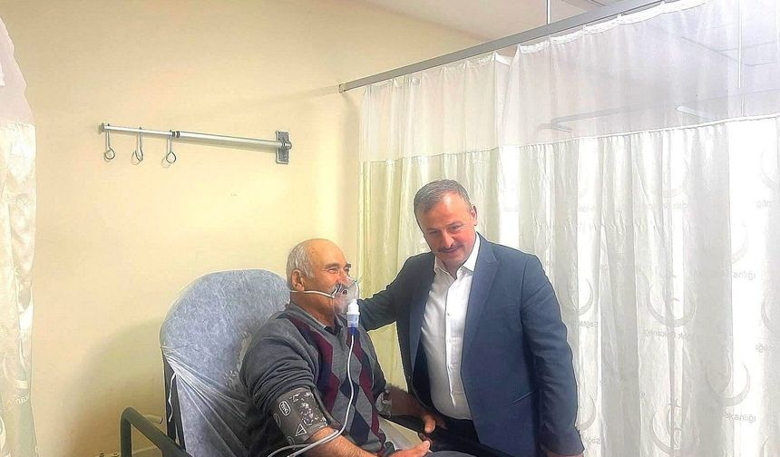 Niksar Kaymakamı Perçi’den Gazi Musa Kılıç’a Vefalı Ziyaret