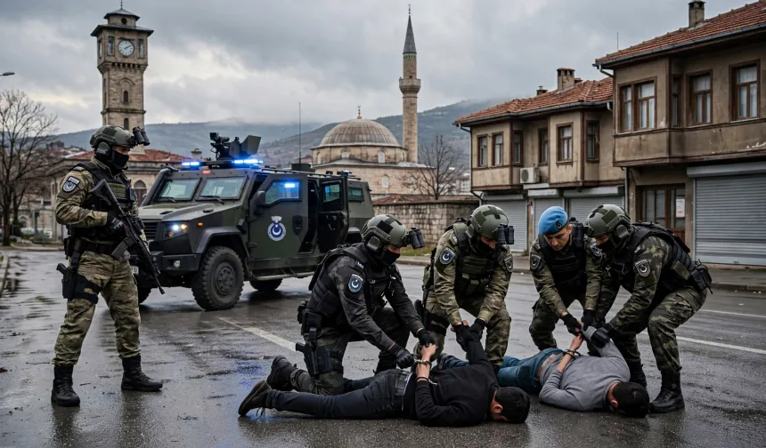 Tokat'ta JASAT'tan Neftes Kesen Operasyon! 36 Yıla Yakın Cezası Bulunan 2 Firari Yakalandı
