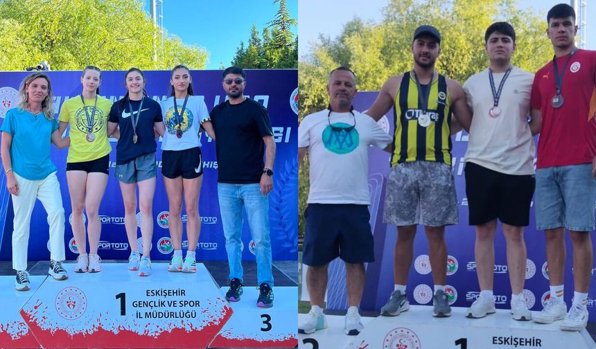 Tokat'ta Çifte Zafer! Atletlerimiz Türkiye Şampiyonu