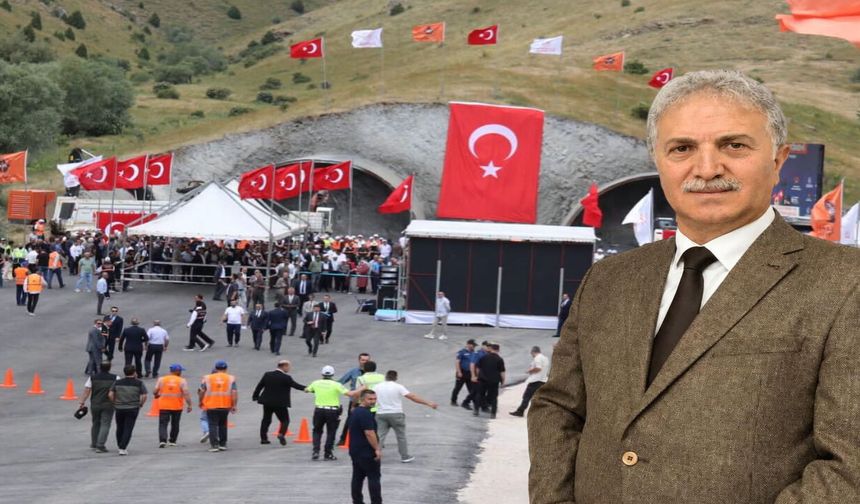 TESOB Başkanı Çankaya: "Çamlıbel Tüneli Tokat ve Sivas İçin Tarihi Bir Adım"