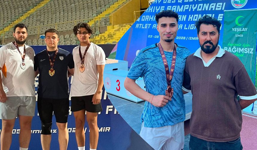 Tokatlı Atletlerden İzmir’de Büyük Gurur! Türkiye Şampiyonası’nda Madalya Yağmuru