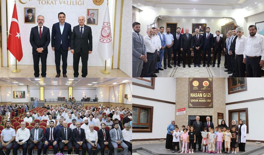 Diyanet İşleri Başkan Yardımcısı Dr. Hüseyin Hazırlar’dan Tokat’a Yoğun Mesai
