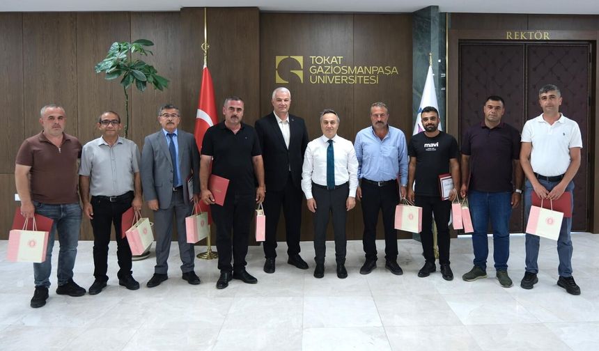 Rektör Yılmaz’dan Çevre ve Geri Dönüşüm Ekiplerine Teşekkür
