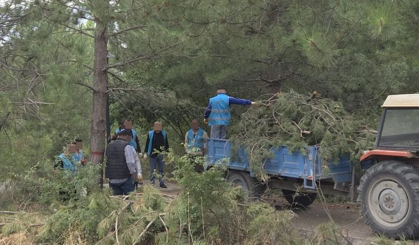 Topluma Uyum ve Üniversiteye Estetik Dokunuş! Denetimli Serbestlik Yükümlülerinden Anlamlı Mesai