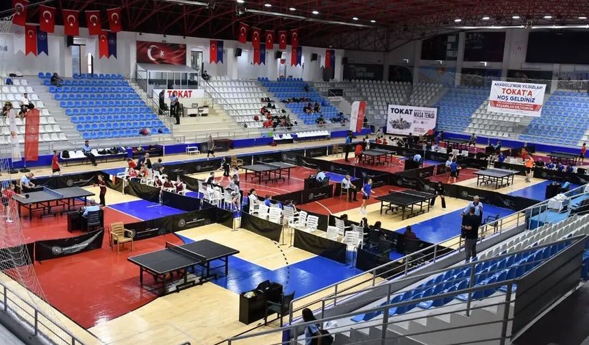 ANALİG Masa Tenisi Grup Müsabakaları Tokat'ta Başladı